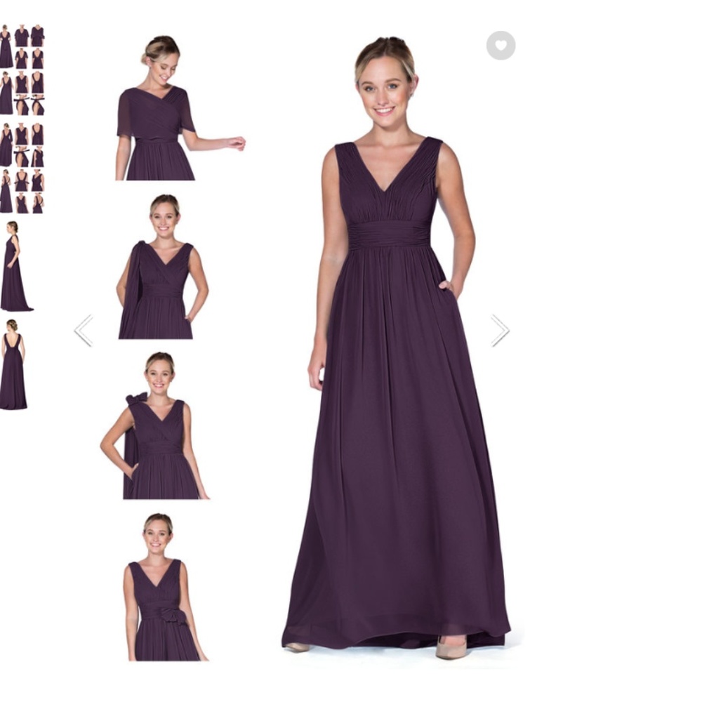 Azazie Bridesmaid Dress - Plum